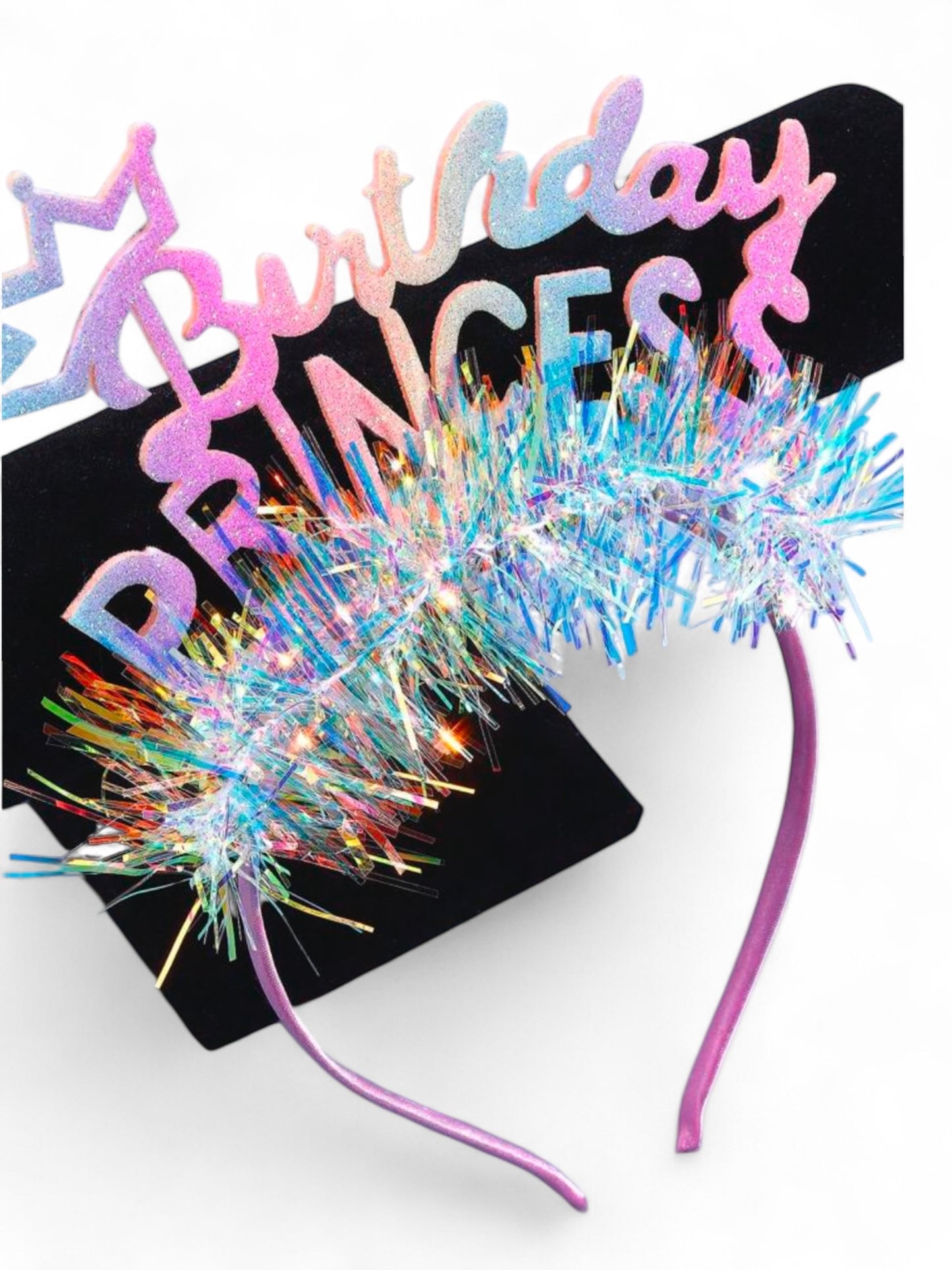 Colorful birthday princess headband