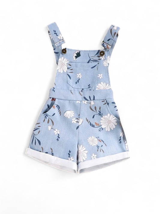 Blue floral jumper