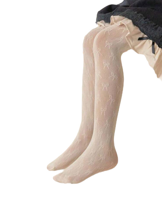 Ginger bow girls stockings 2k5