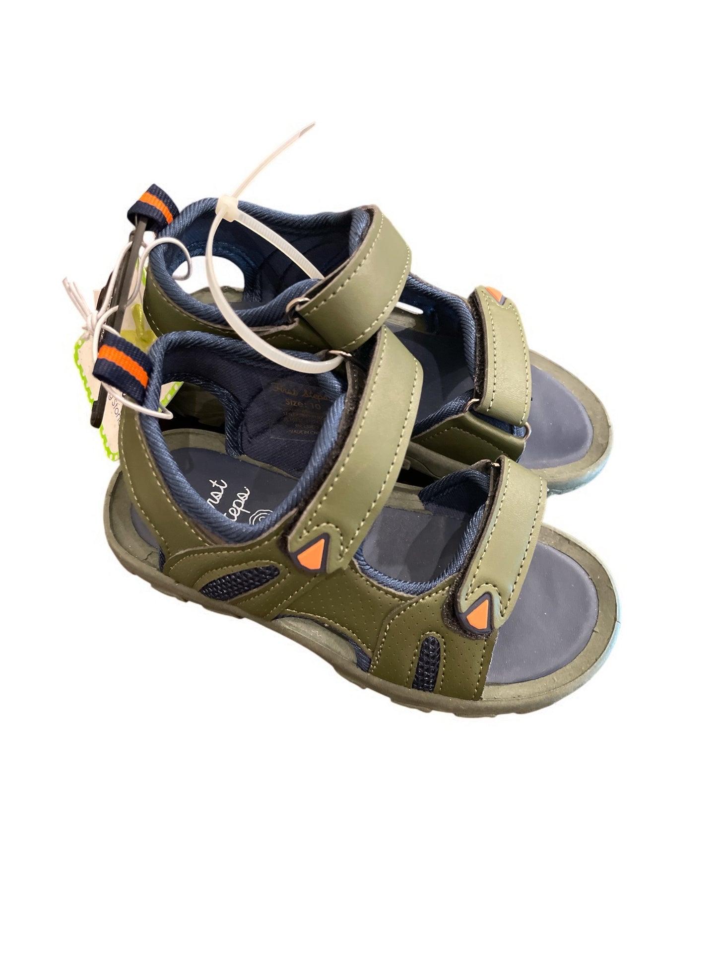 First step boy sandals