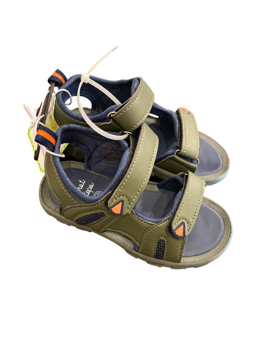 First step boy sandals