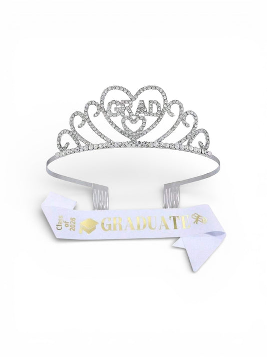 Class of 2026 crown & sash set