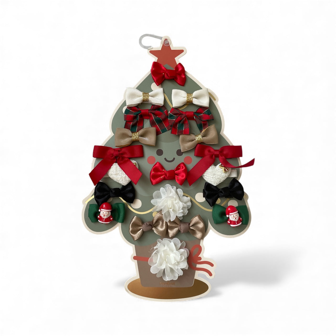Christmas baby hair bow