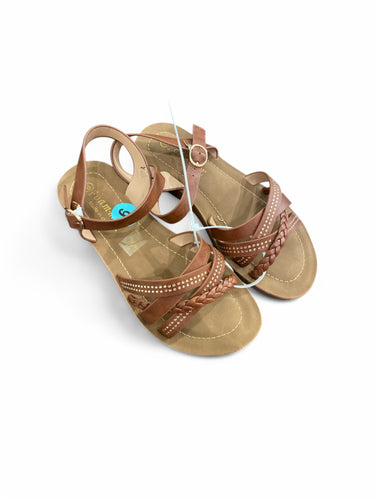 Brown foam Max boy sandals