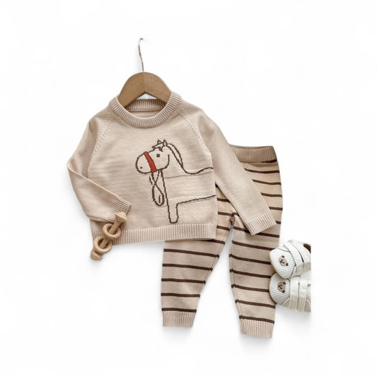 Baby first sweater set 2pc baby set