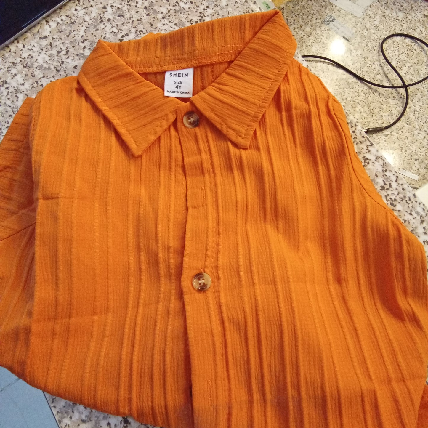 Orange boy set