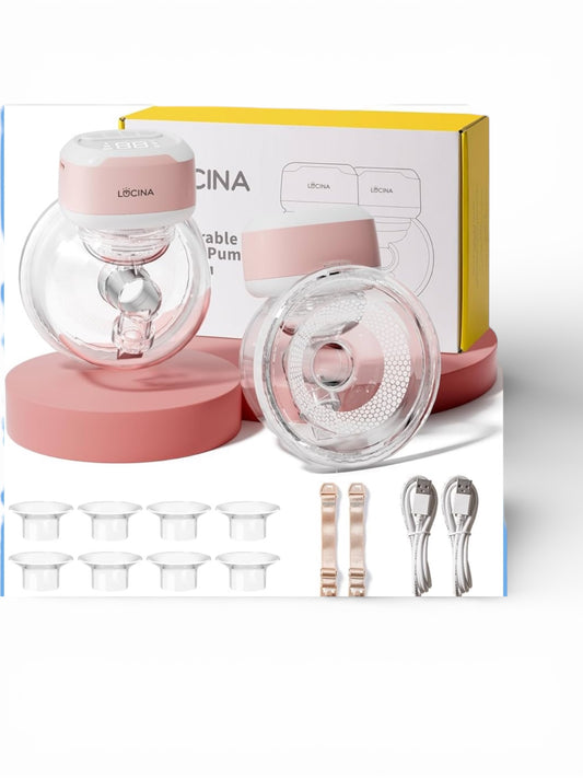 Hands free breast pump