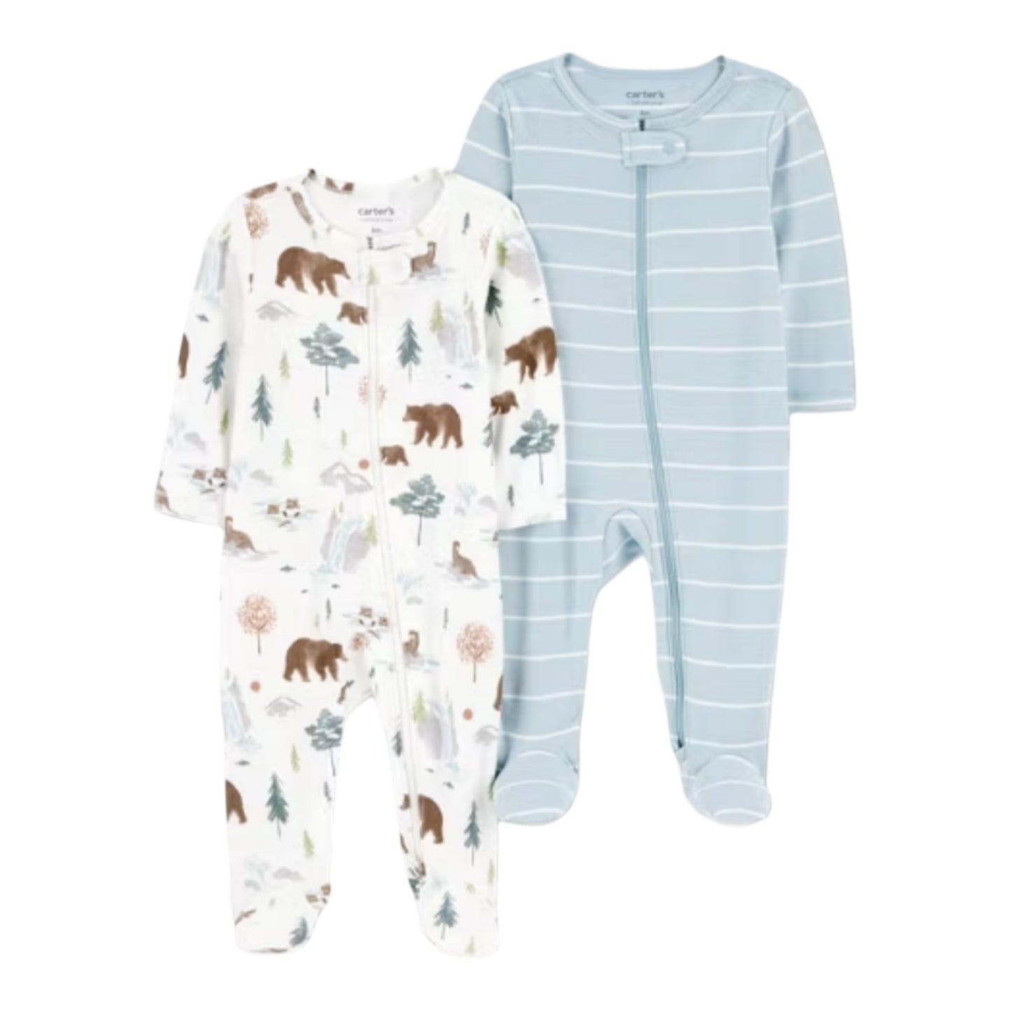Carter’s bear 2pc baby sleepers