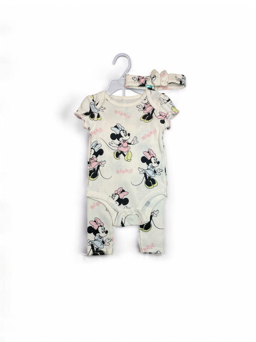 Minnie 3pc onsies set