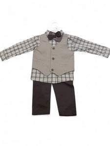 Tahari formal boys baby set