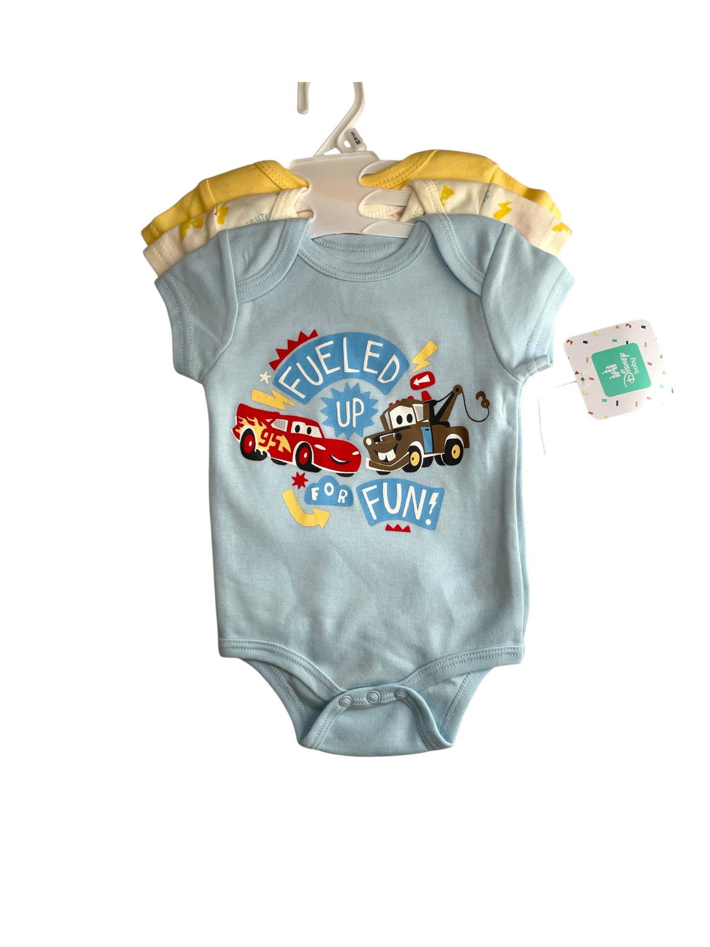 Fueled up baby onesies set