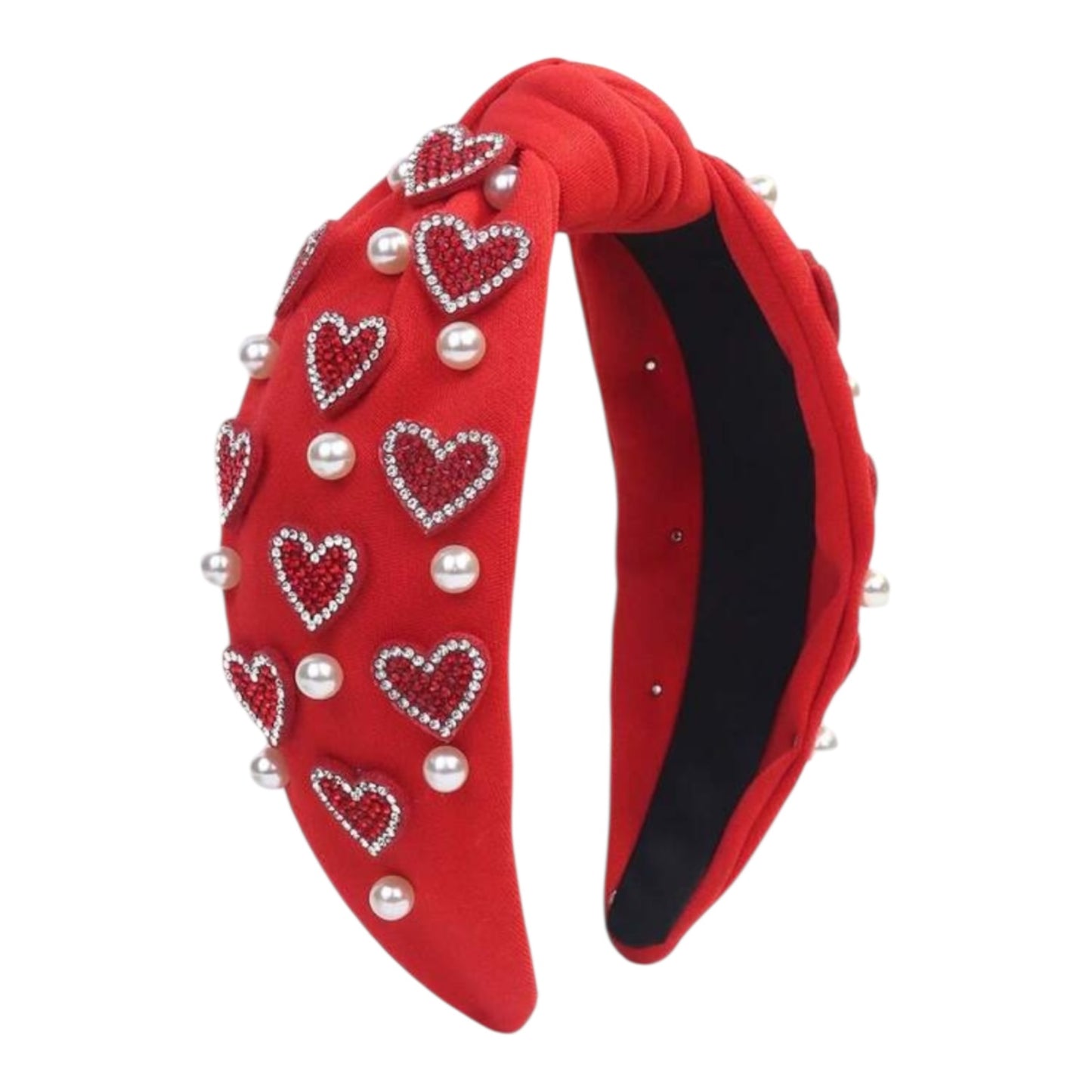 Hearts valentines headband