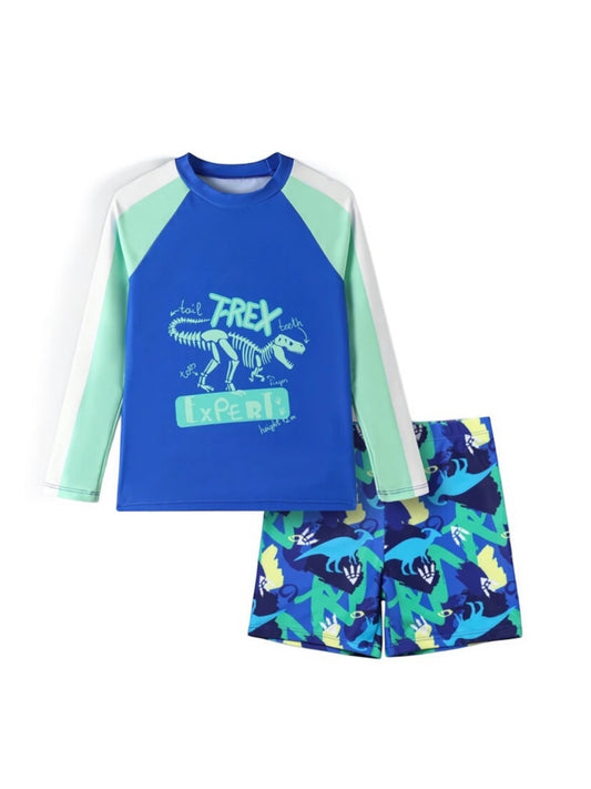 T -Rex expert boy swimsuit