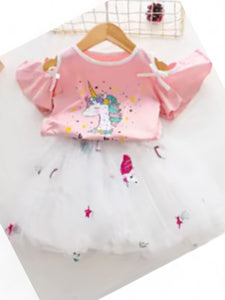 NNJXD unicorn tutu girl set