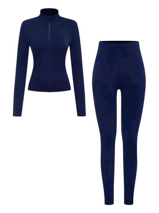 Pink & blue  girls track set
