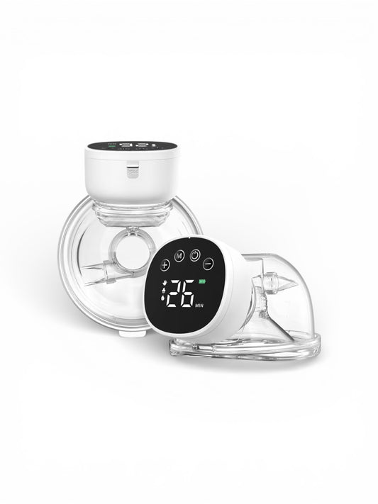 Hands free wearable breast pump