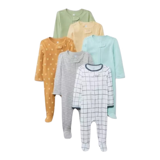 5pc baby sleepers pk