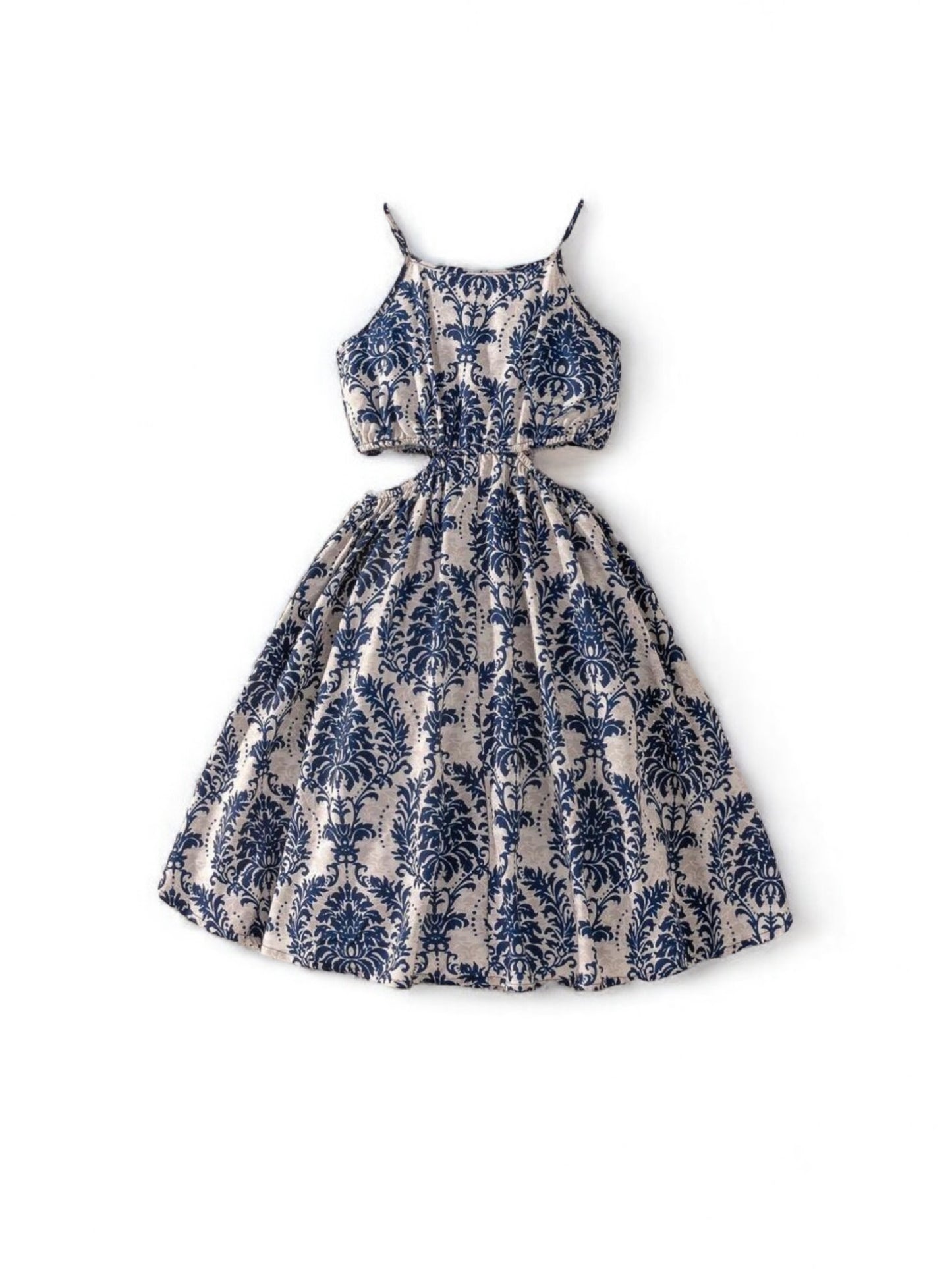 Pre teen beach cami blue  girl dress
