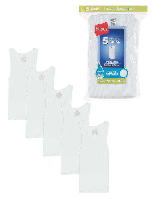 Hanes 5pk boys undershirt