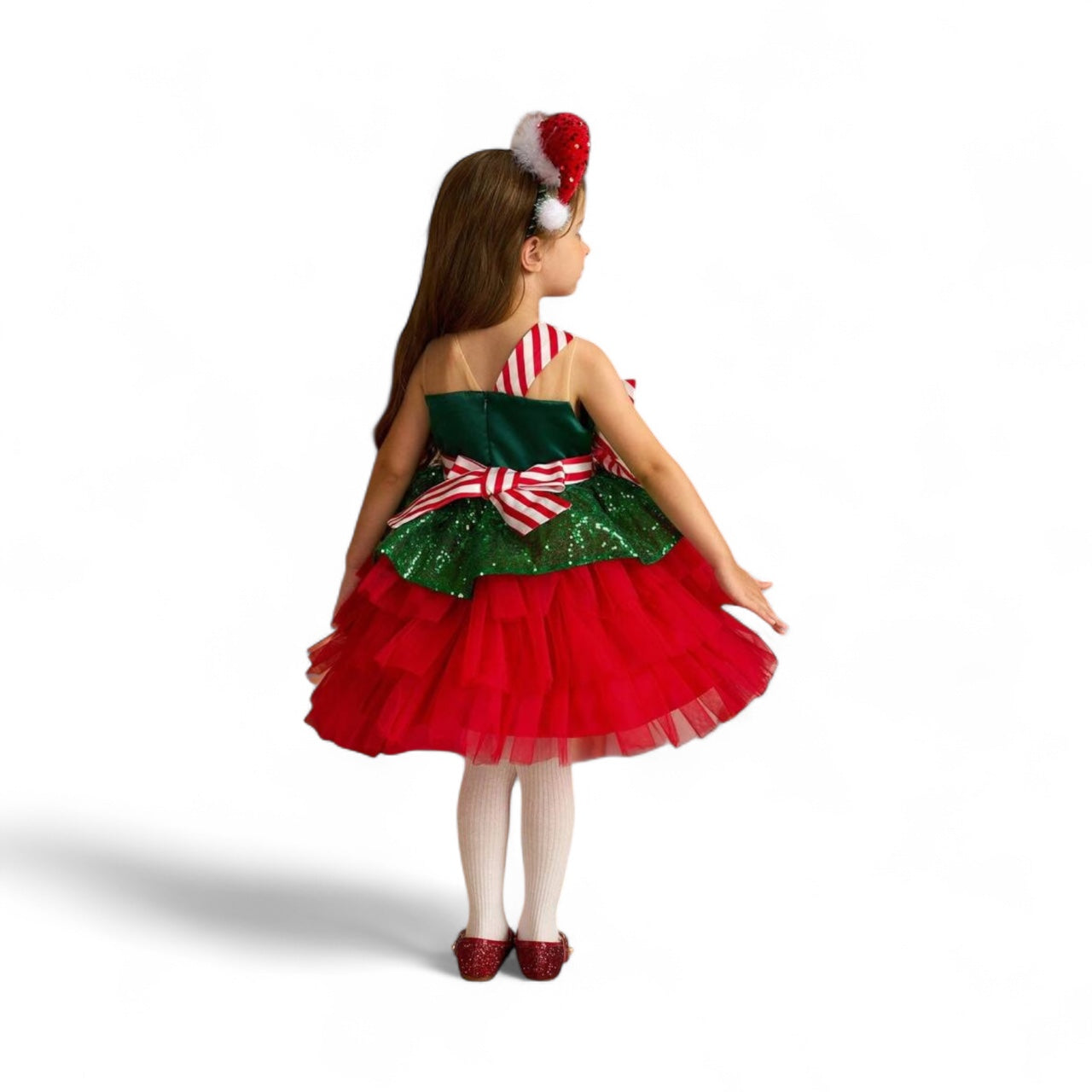 Christmas tutu candy cane dress