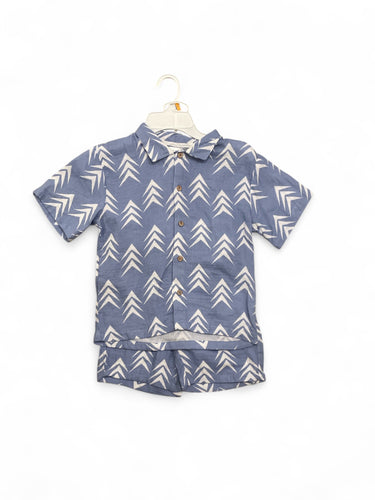 Quad 7 blue & white boys set 2025