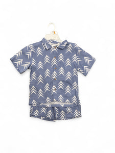 Quad 7 blue & white boys set 2025
