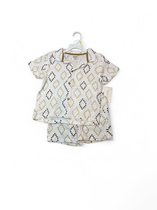 Quicksand 2pc linen boys set