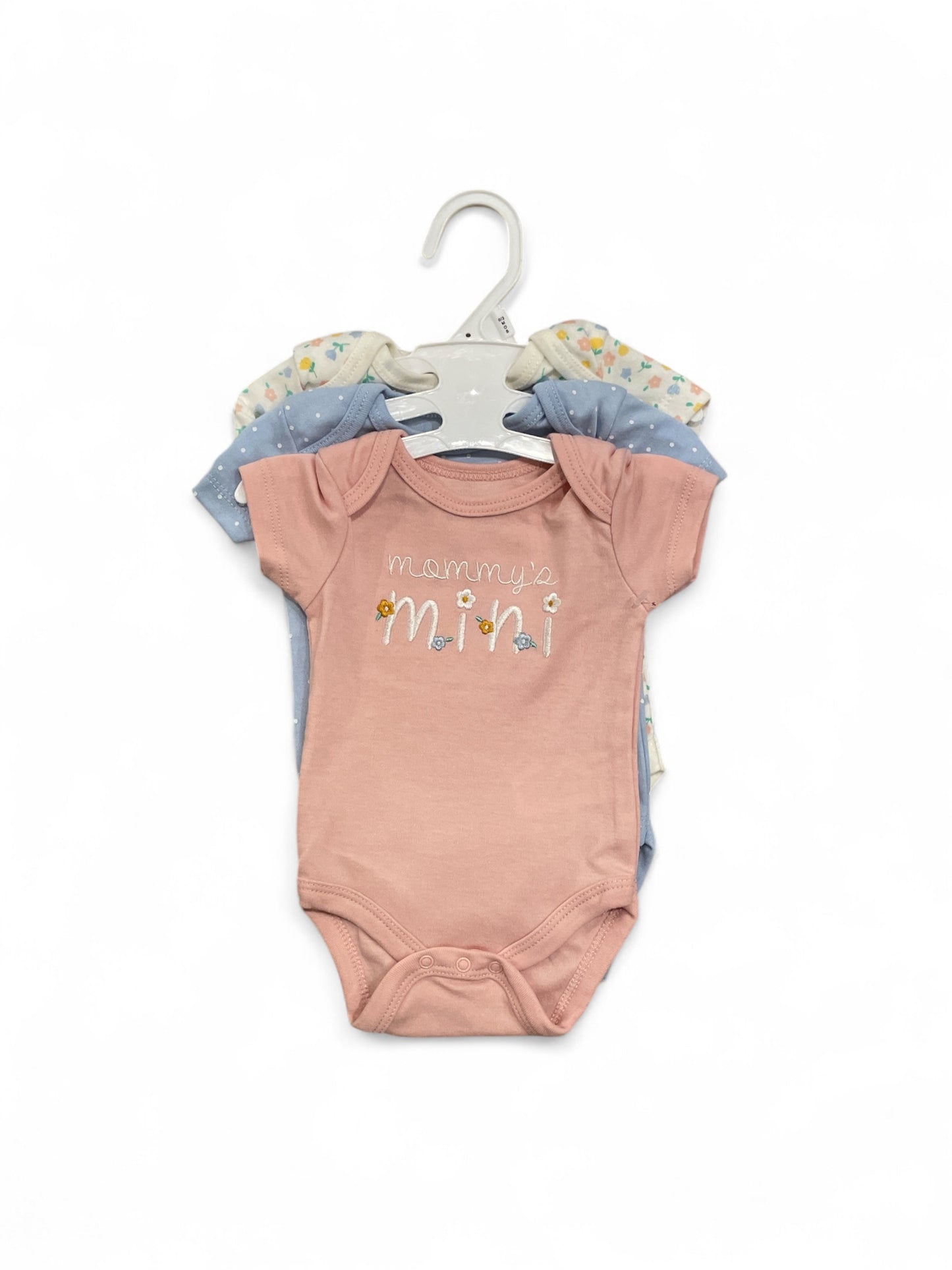 Mommy’s mini 3pk baby onesies set