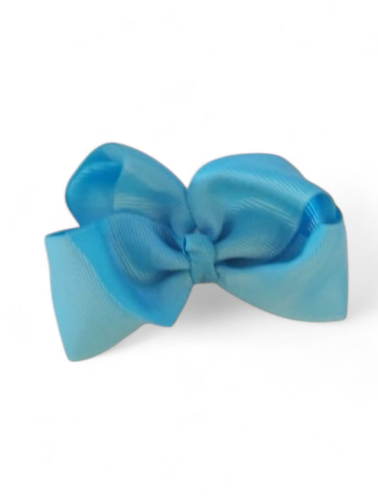 Sky blue bow mini