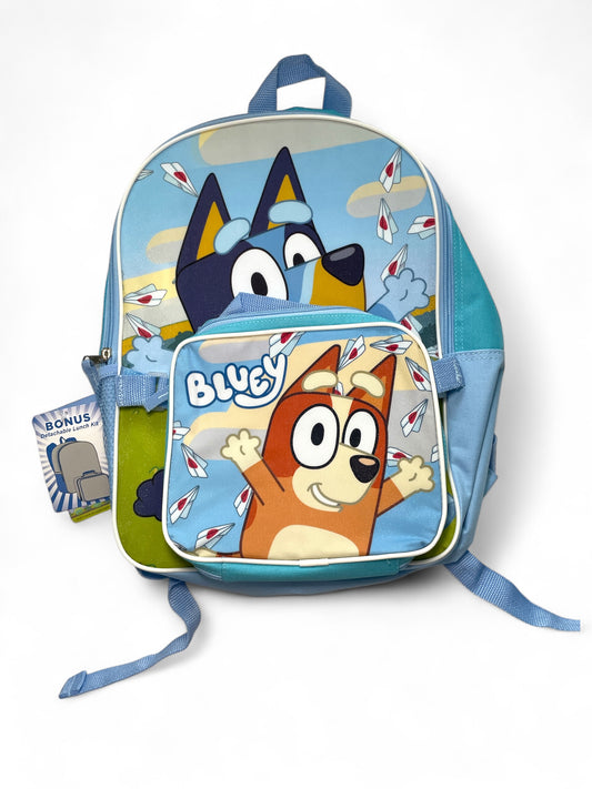 Bluey 2pc backpack (square)