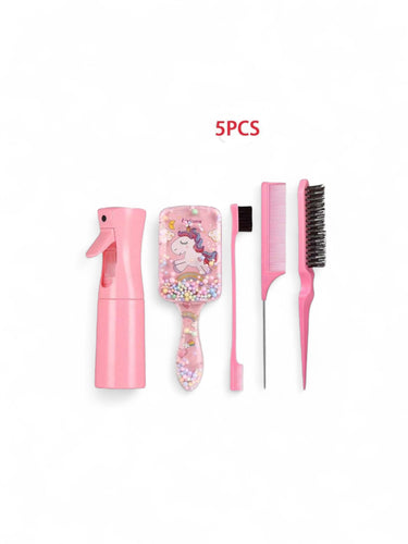 5 pc unicorn brush set 2k5