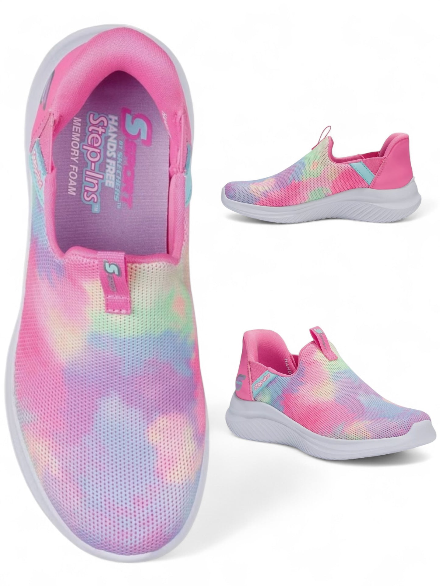 Skechers slide in multicolor girl sneakers