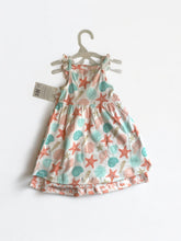 Seashell & seahorses baby dress set 2025