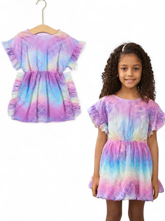 Girl swimsuit cover up