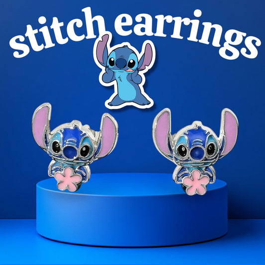 Stitch earrings