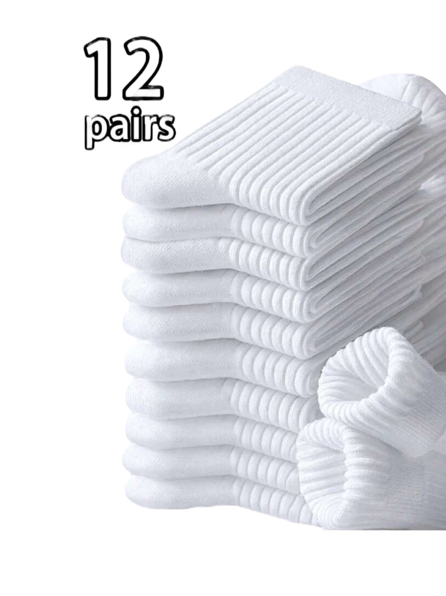 12 pairs of boys socks