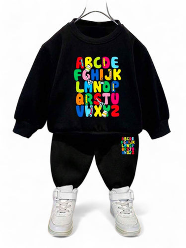 Alphabet sweats boys set