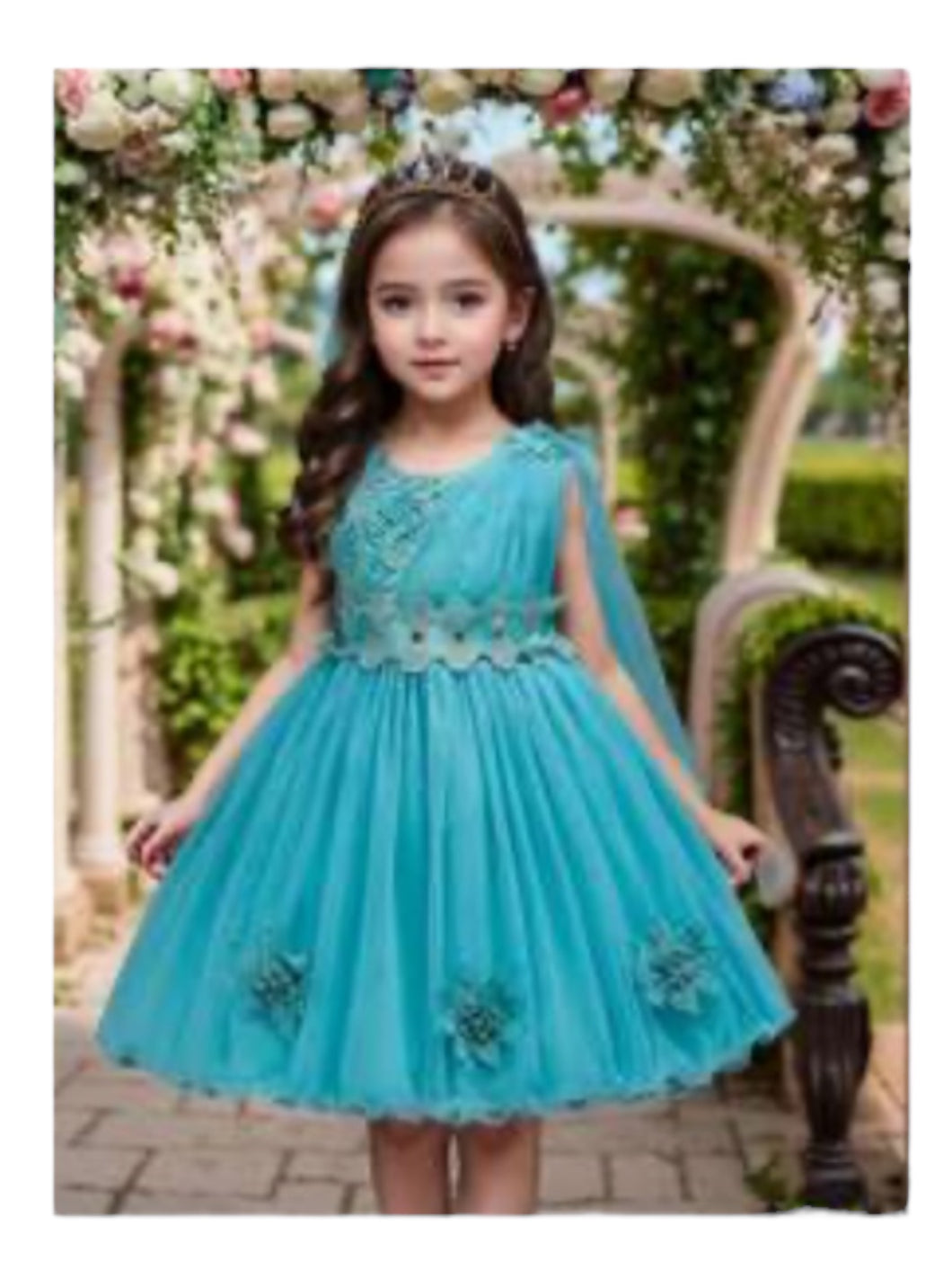 Blue formal girl dress 2k5