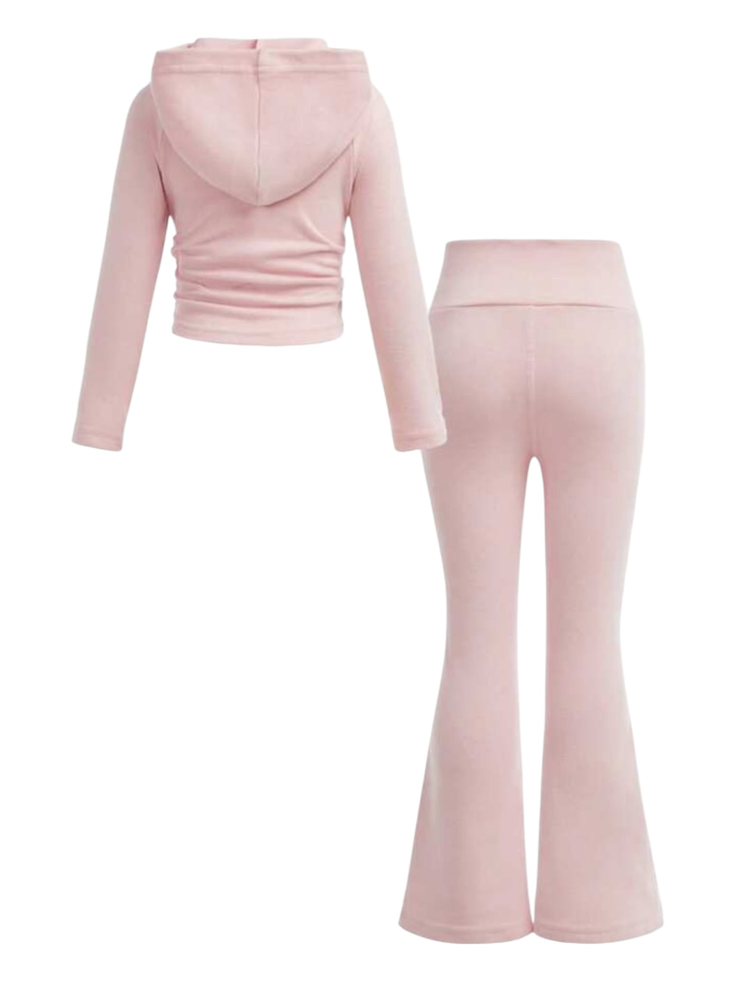 Soft pink 2pc sweater girl set set sweats