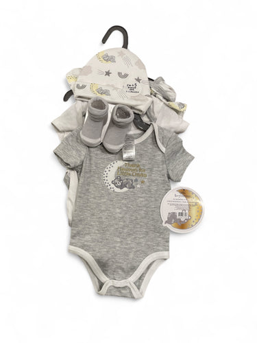 5pc baby boy onesies set thank you heavens for lil ones