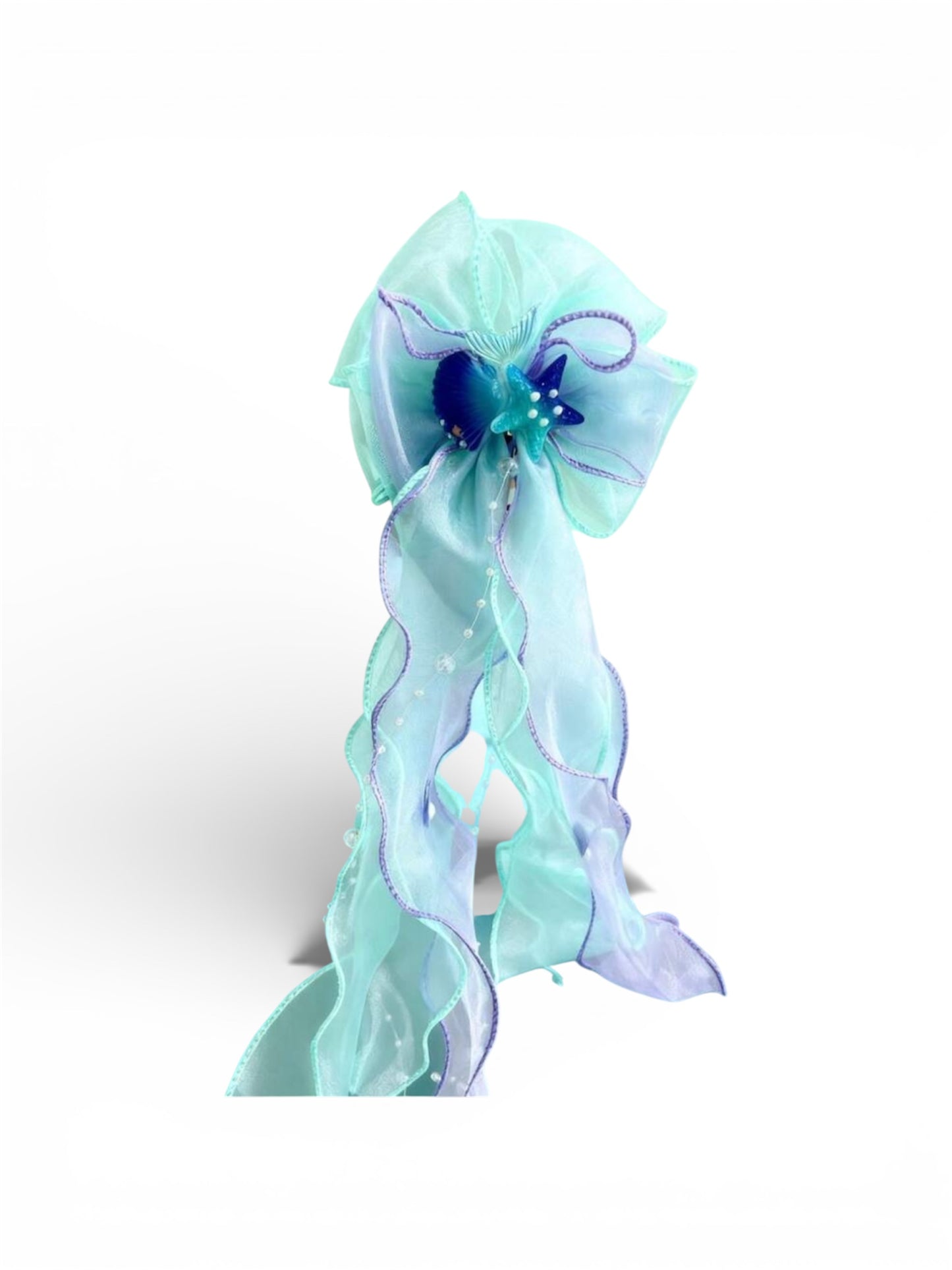Beautiful mermaid hair bows