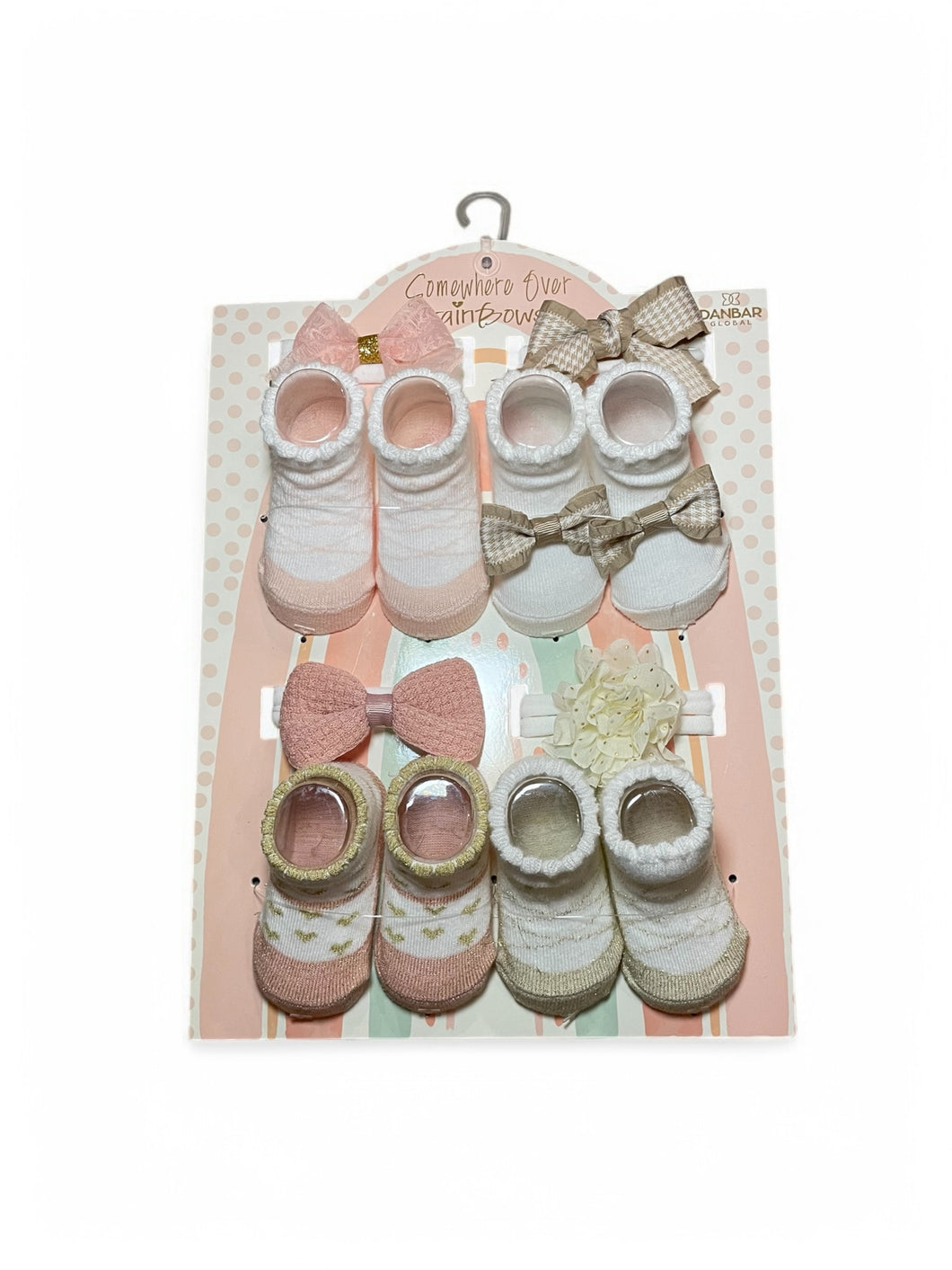 Baby socks & headband gift set