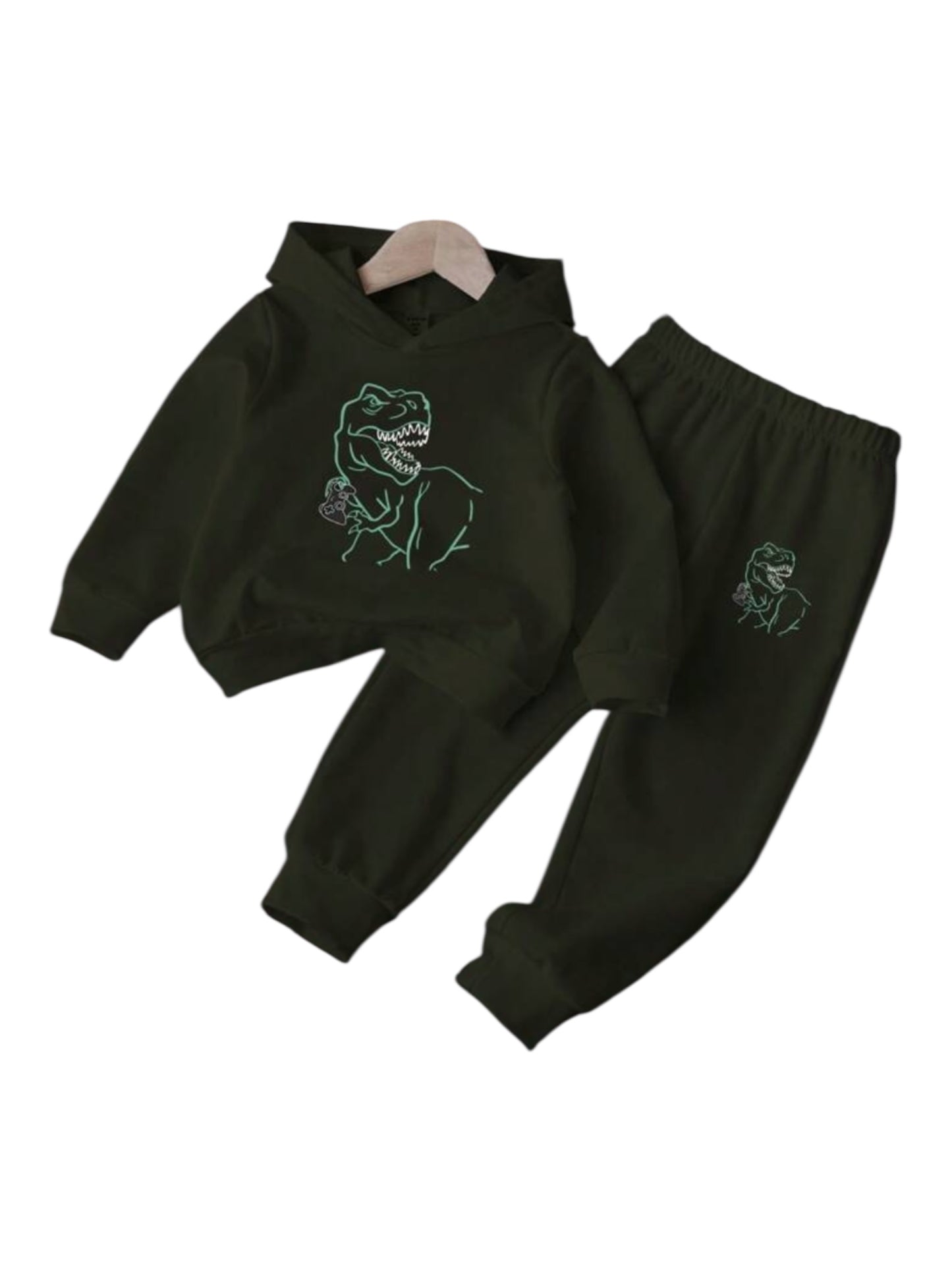 Green Dino boys sweats 2k5