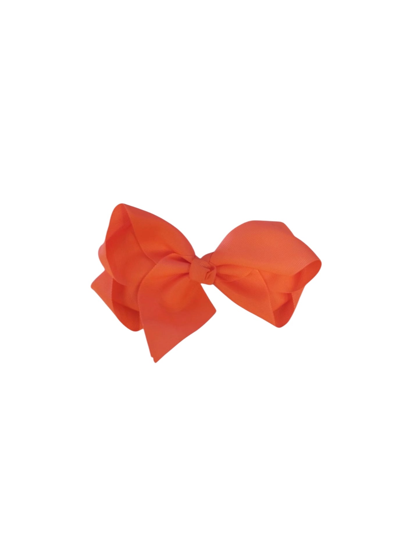 Medium  orange bow