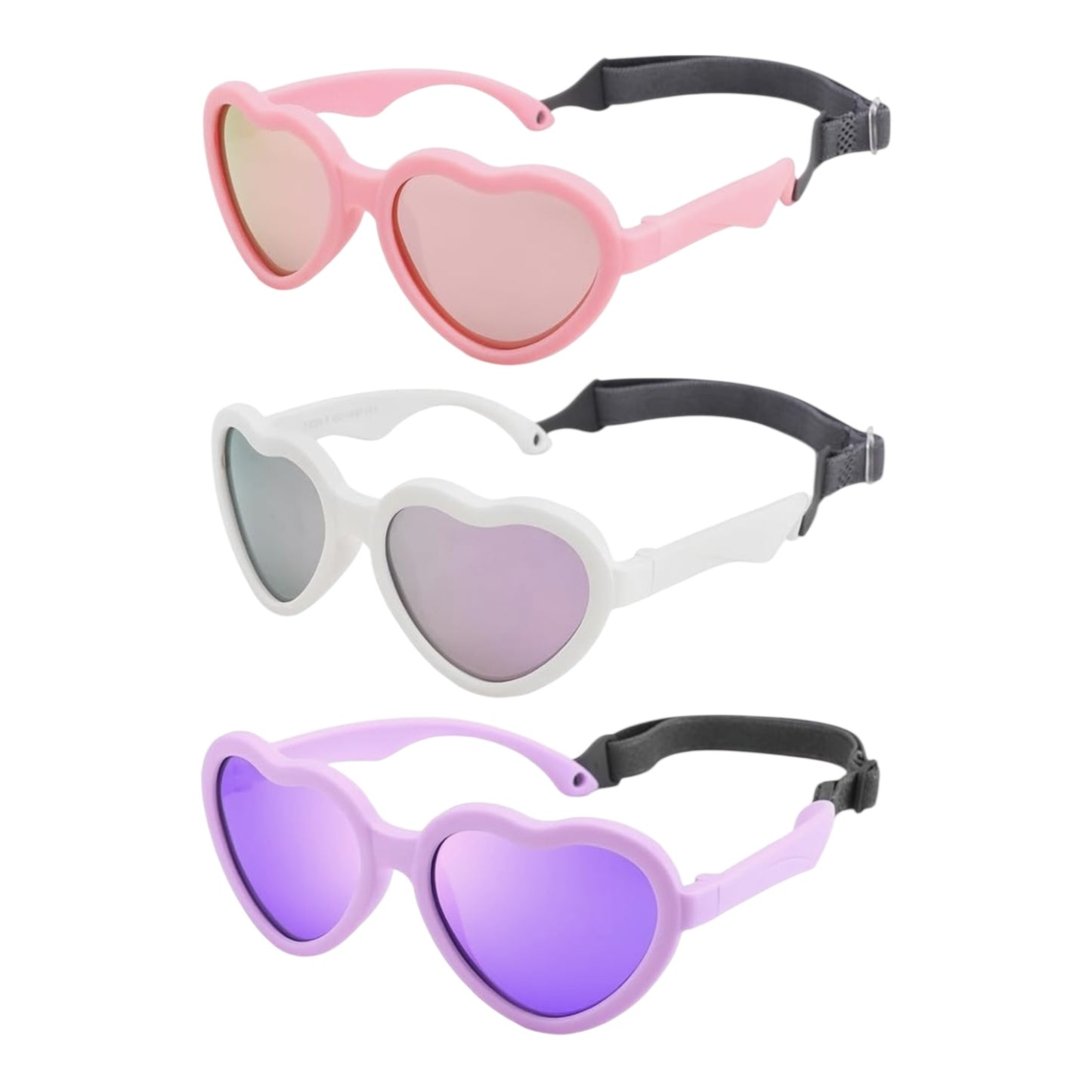 Baby heart sunglasses