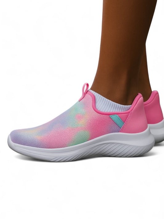 Skechers slide in multicolor girl sneakers