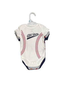 All star boy baby 3pk onesies set