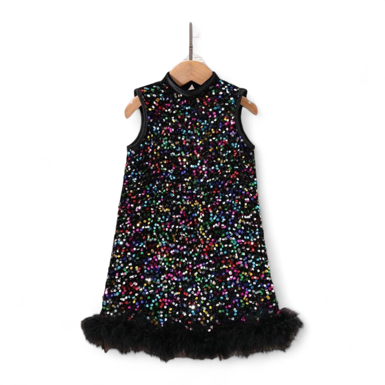Sparkly girl Christmas dress