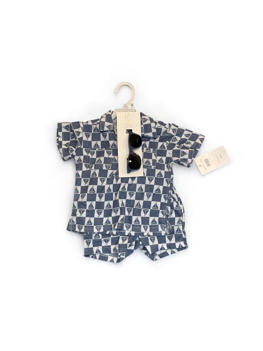 Rachael Zoe 3pc boys baby set including sunglasses