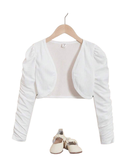 White long sleeve bolero girls 2k5